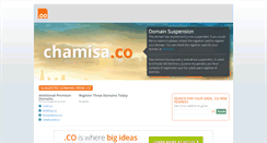 Desktop Screenshot of chamisa.co